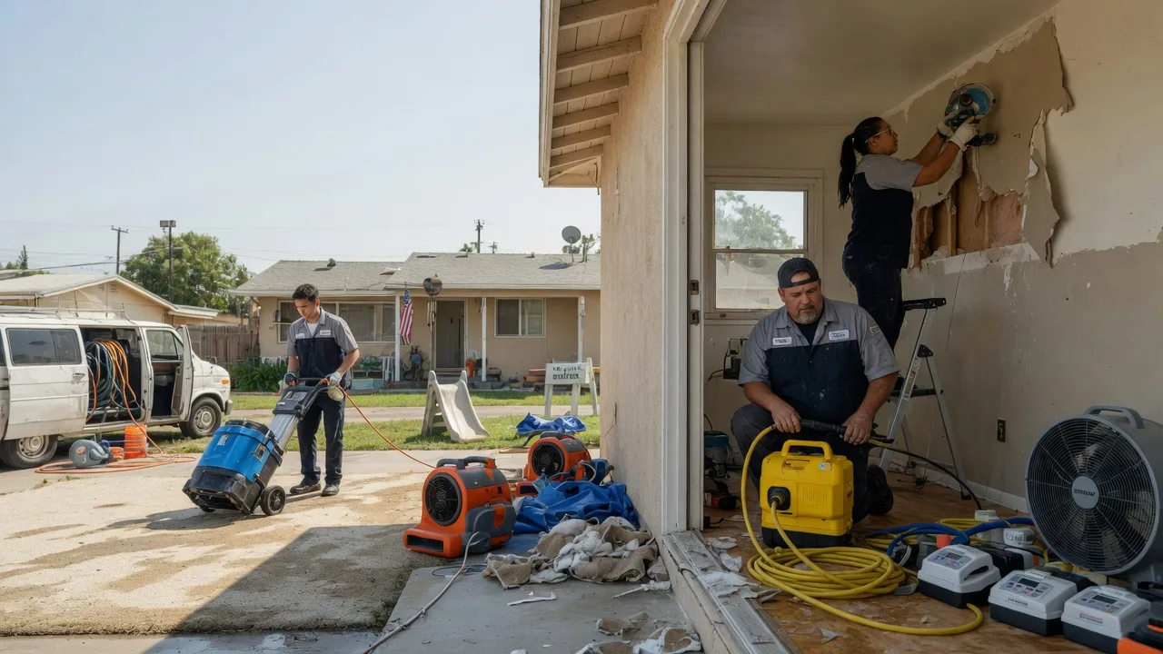 Water Damage Restoration in Bells, TX near me
